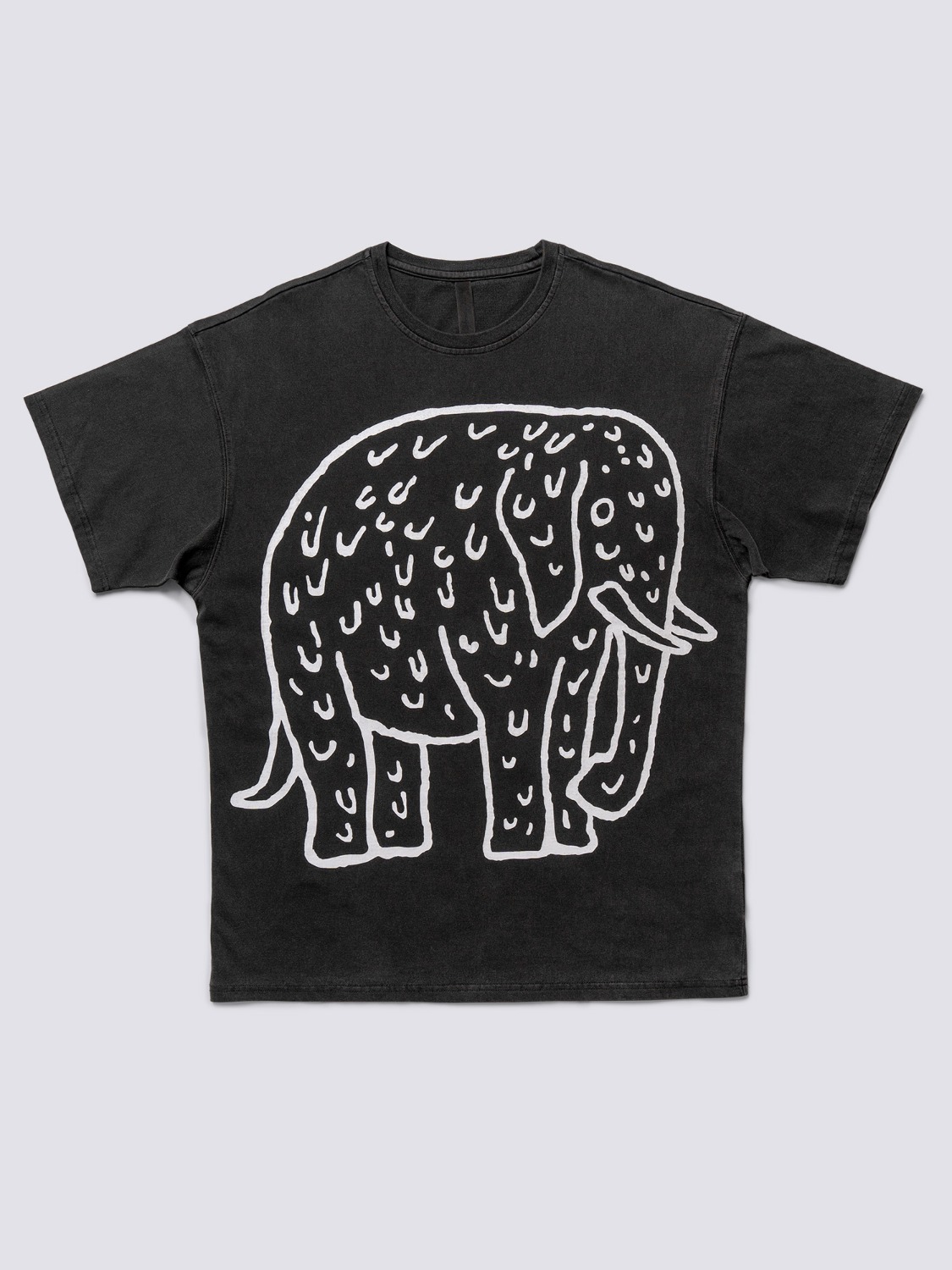 CLOTHING눈물을 흘리는 동물 티셔츠: 코끼리